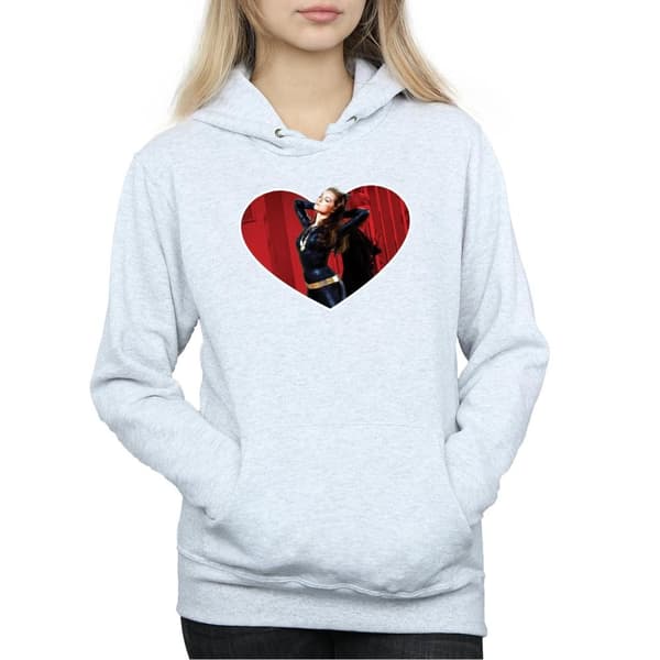 DC Comics Kvinnor/Ladies Batman TV Series Catwoman Heart Hoodie