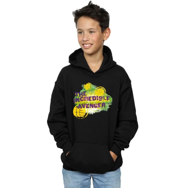 Marvel Boys Hulk Incredible Avenger Hoodie