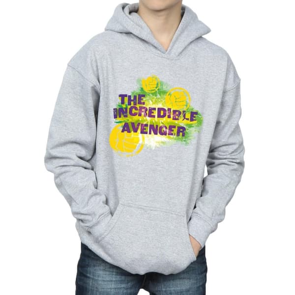 Marvel Boys Hulk Incredible Avenger Hoodie