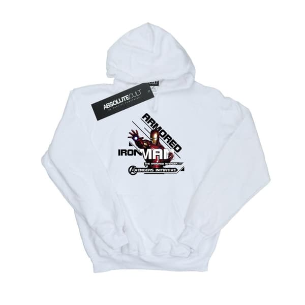 Marvel Girls Avengers Iron Man Armoured Avenger Hoodie