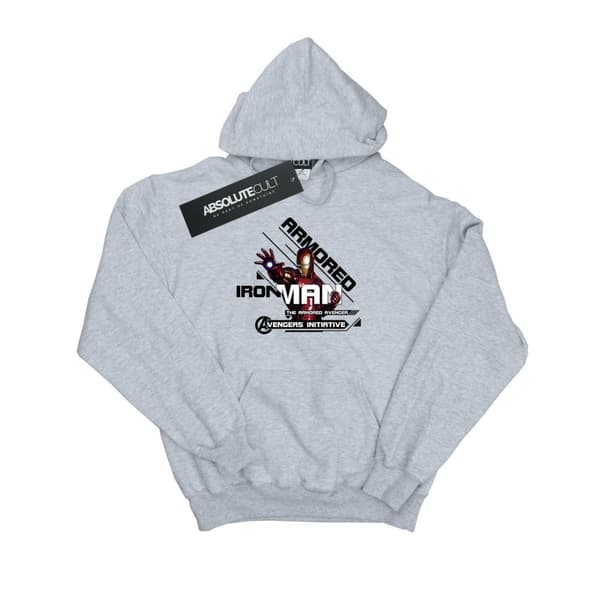 Marvel Girls Avengers Iron Man Armoured Avenger Hoodie