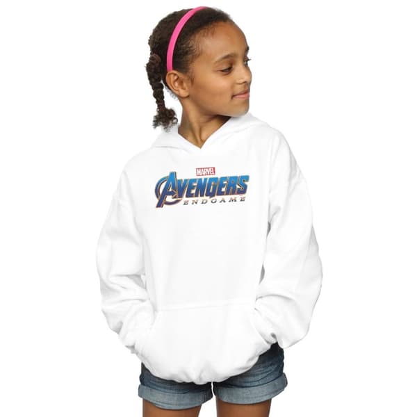 Marvel Girls Avengers Endgame Logo Hoodie