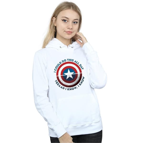 Marvel Dam/Lady Avengers Endgame Do This All Day Hoodie