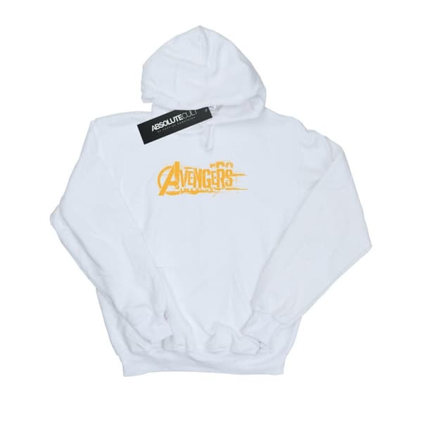 Marvel Boys Avengers Infinity War Orange Logo Hoodie