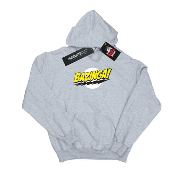 The Big Bang Theory Boys Sheldon Bazinga Hoodie