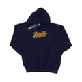 Miniatyrbild 1 av 5: Marvel Kvinnor/Ladies Avengers Infinity War Orange Logo Hoodie