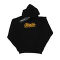 Miniatyrbild 1 av 5: Marvel Kvinnor/Ladies Avengers Infinity War Orange Logo Hoodie