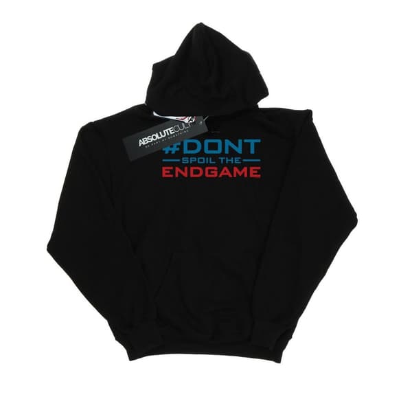 Marvel Boys Avengers Endgame Don´t Spoil The Endgame Hoodie Black 5-6 Years