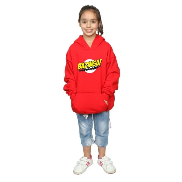 The Big Bang Theory Girls Sheldon Bazinga Hoodie