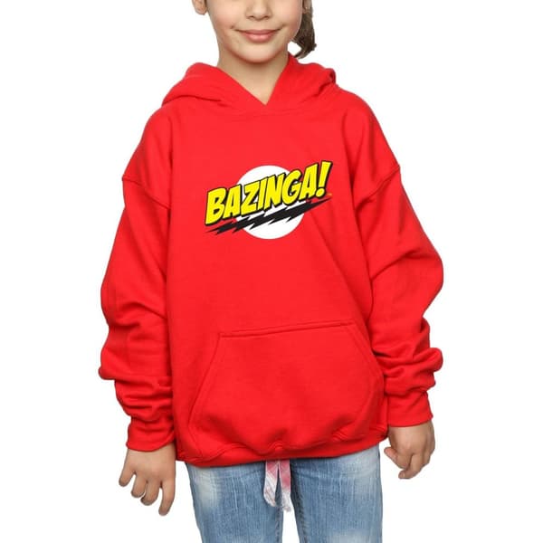 The Big Bang Theory Girls Sheldon Bazinga Hoodie