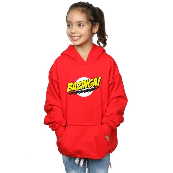 The Big Bang Theory Girls Sheldon Bazinga Hoodie