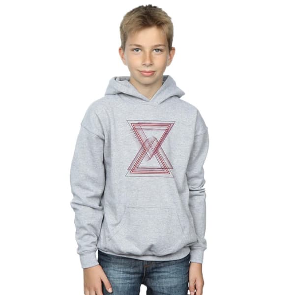 Marvel Boys Avengers Infinity War Black Widow Lines Hoodie