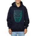 Miniatyrbild 3 av 5: Marvel Black Panther Tribal Mask-hoodie för pojkar
