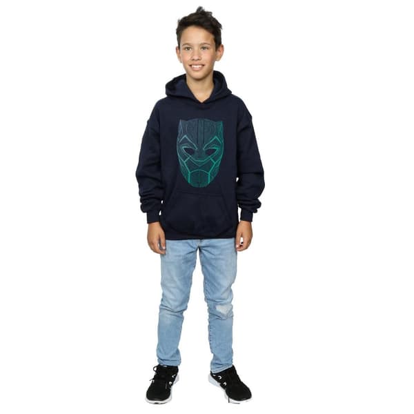 Marvel Black Panther Tribal Mask-hoodie för pojkar