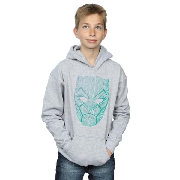 Marvel Black Panther Tribal Mask-hoodie för pojkar