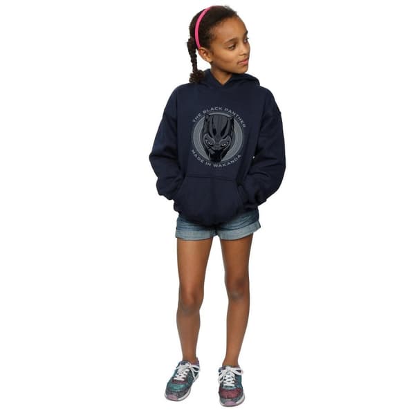 Marvel Girls Black Panther Made in Wakanda Hoodie