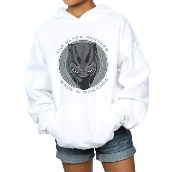 Marvel Girls Black Panther Made in Wakanda Hoodie