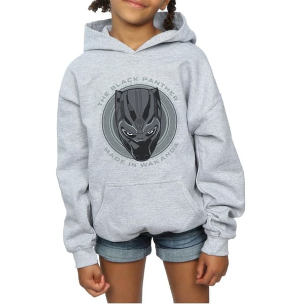 Marvel Girls Black Panther Made in Wakanda Hoodie