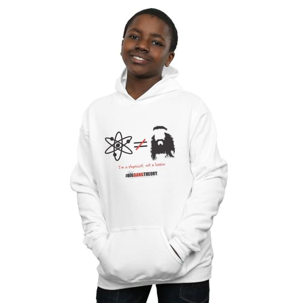 The Big Bang Theory Boys I Am A Physicist Not A Hippie Hoodie