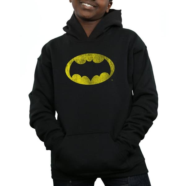 DC Comics Pojkar - Batman TV Series - Huvtröja med logotyp