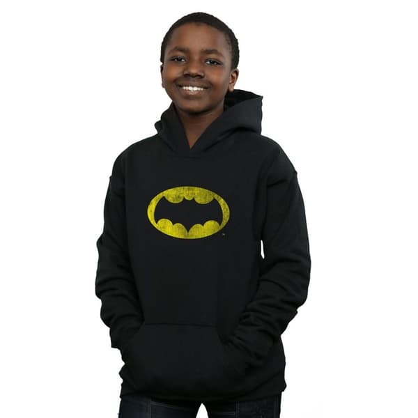 DC Comics Pojkar - Batman TV Series - Huvtröja med logotyp