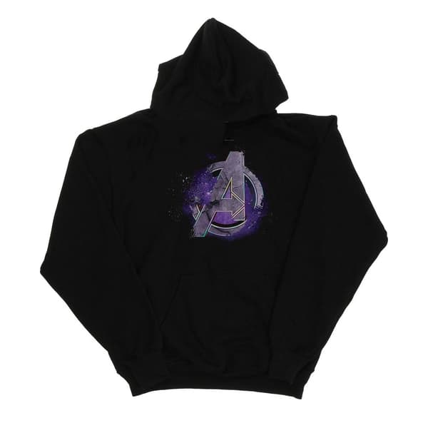Marvel Girls Avengers Endgame Space Logo Hoodie