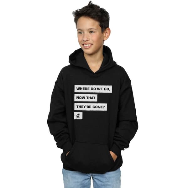 Marvel Boys Avengers Endgame Where Do We Go Hoodie