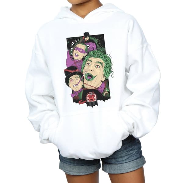 DC Comics Girls Batman TV Series Rogues Gallery Hoodie