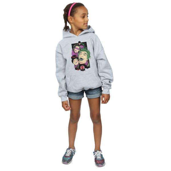 DC Comics Girls Batman TV Series Rogues Gallery Hoodie