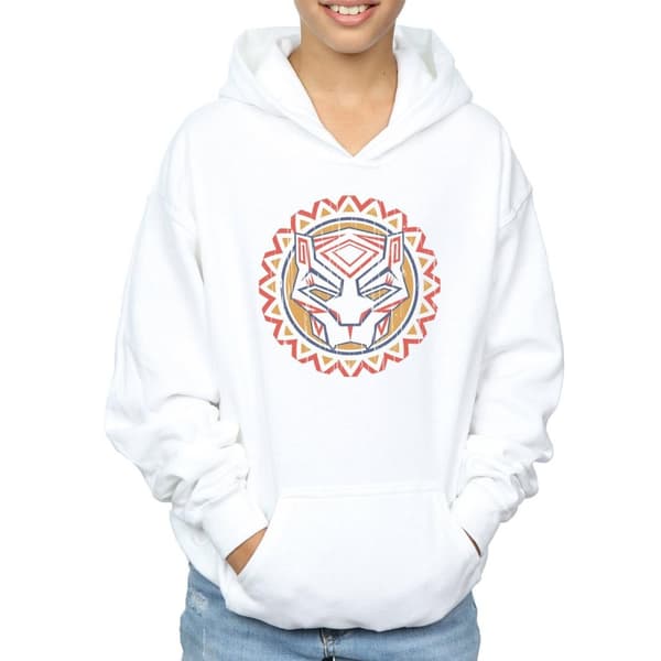Marvel Boys Black Panther Tribal Panther Icon Hoodie