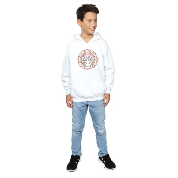 Marvel Boys Black Panther Tribal Panther Icon Hoodie