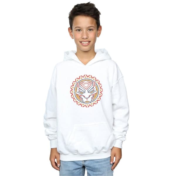 Marvel Boys Black Panther Tribal Panther Icon Hoodie