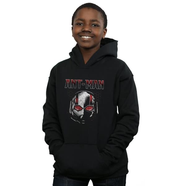 Marvel Boys Ant-Man And The Wasp Scott Mask Hexagon Hoodie