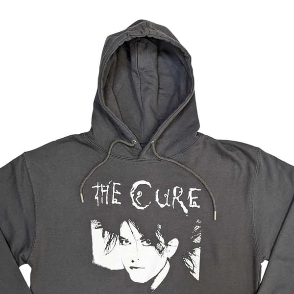 The Cure Unisex-huvtröja med Robert-illustration för vuxna