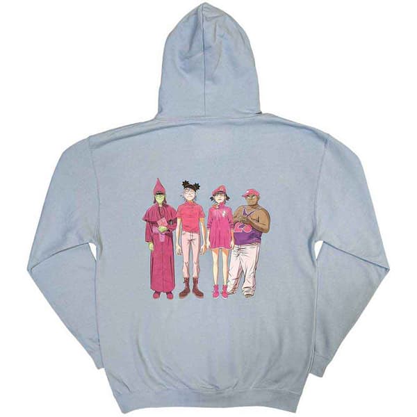 Gorillaz Unisex Adult Cracker Island Pullover Hoodie