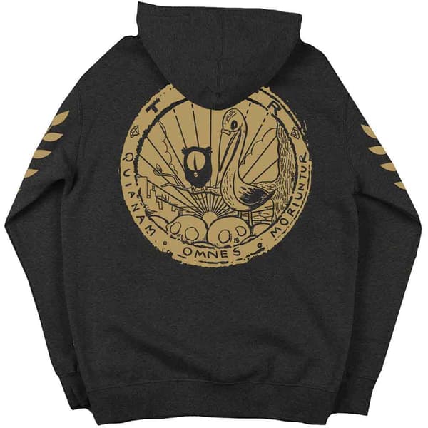 TV On The Radio Unisex Adult One Eyed Bird Full Zip Hoodie