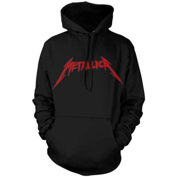 Metallica Unisex Adult Screaming Skull Hoodie