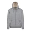 Miniatyrbild 1 av 4: Mountain Warehouse Mens Dalton Borg Lined Full Zip Hoodie