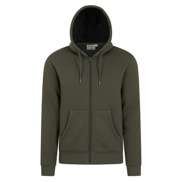 Mountain Warehouse Mens Dalton Borg Lined Full Zip Hoodie