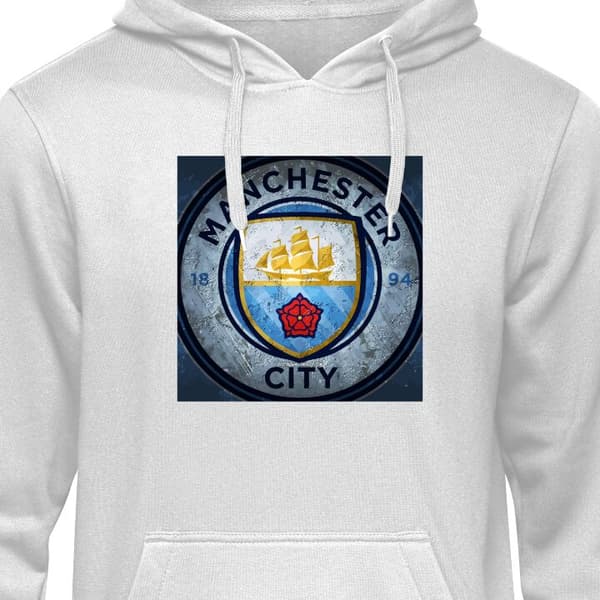 Huvtröja för Barn | Bekväm Barn-Hoodie Manchester City FC