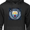 Miniatyrbillede 1 af 9: Hættetrøje til Børn | Behagelig Børne-Hoodie Manchester City F