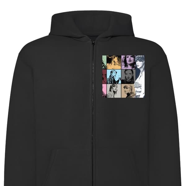Hættetrøje med Lynlås | Zip-Hoodie til Voksen Taylor Swift Sor