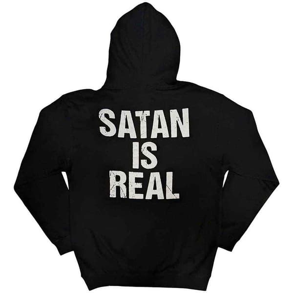 Kreator Unisex Adult Satan Is Real Hoodie