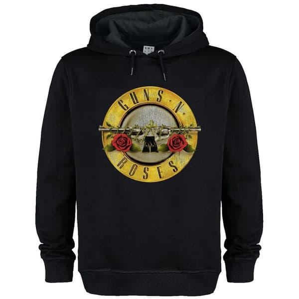 Amplified Unisex vuxen Trum Guns N Roses Hoodie för vuxna