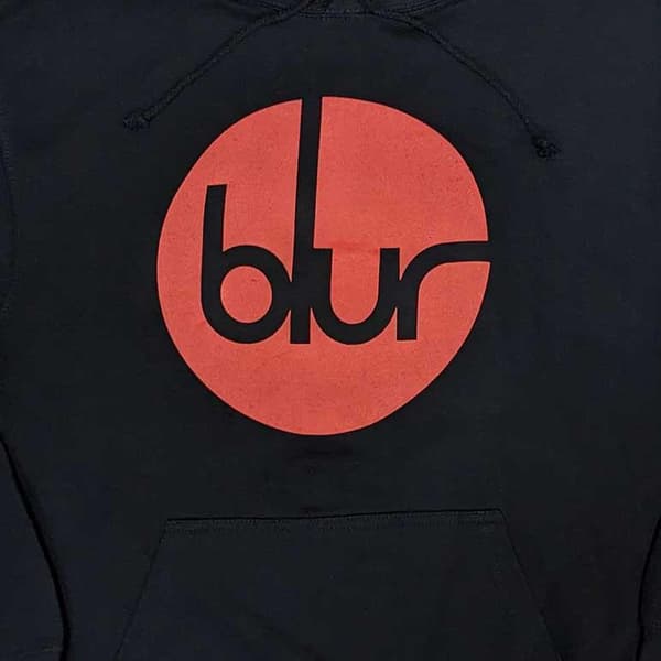 Blur Unisex Adult Circle Logo Hoodie