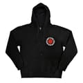 Miniatyrbilde 1 av 2: Red Hot Chilli Peppers Unisex Adult Asterisk Full Zip Hoodie