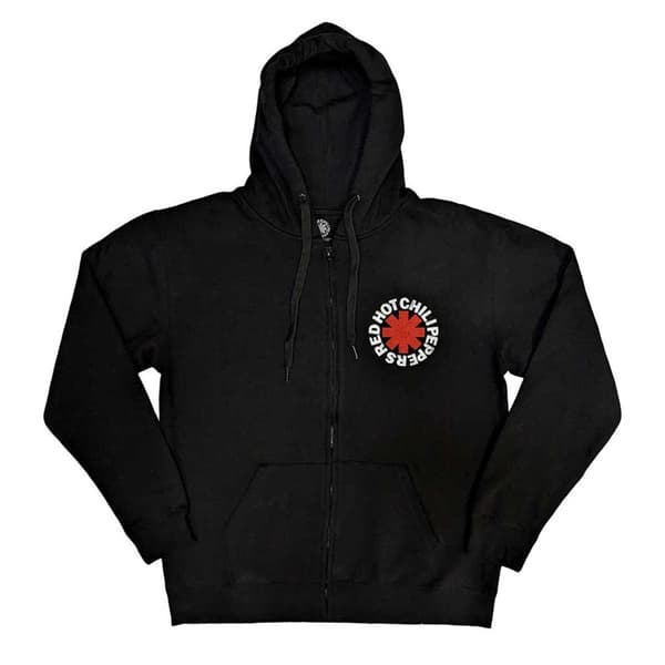 Red Hot Chilli Peppers Unisex Adult Asterisk Full Zip Hoodie