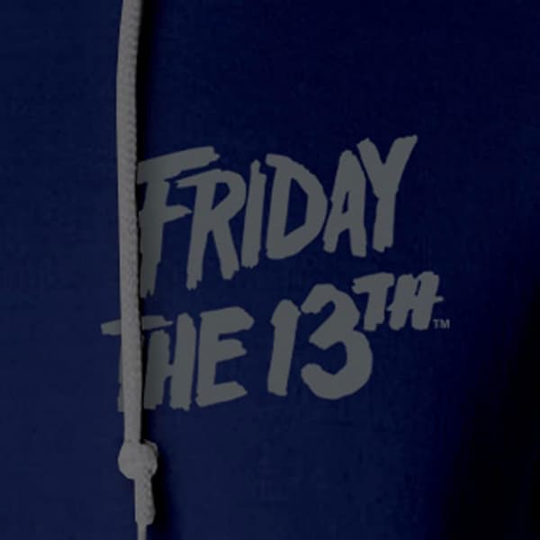 Friday The 13th Unisex vuxen Crystal Lake Police-hoodie
