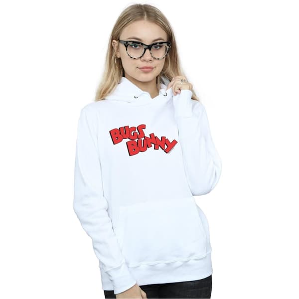 Looney Tunes Huvtröja med namn från Bugs Bunny för damer/damer