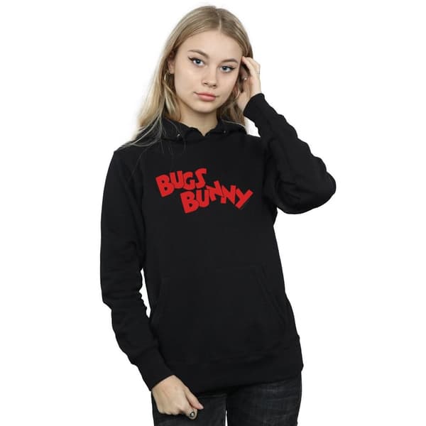 Looney Tunes Huvtröja med namn från Bugs Bunny för damer/damer